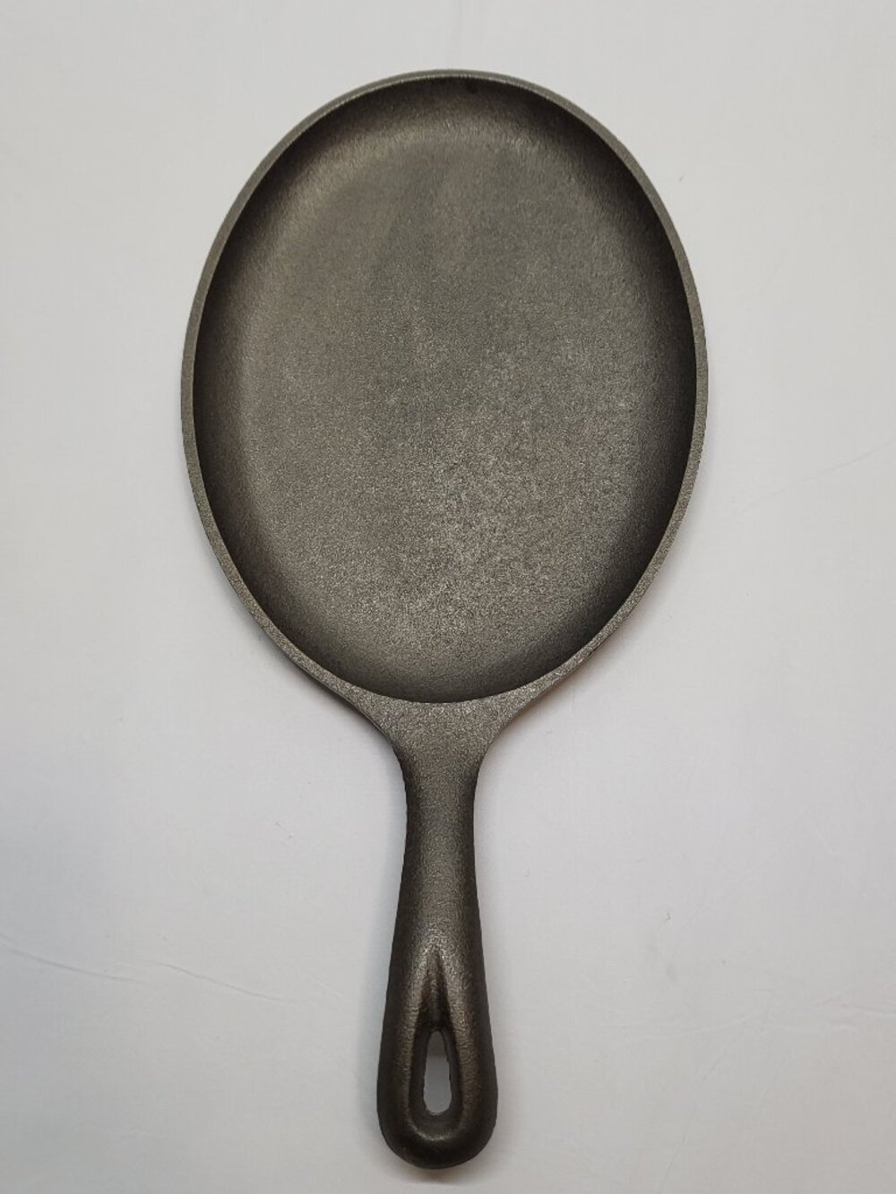 Vintage Lodge Cast Iron Skillet 0S2 Oval 14.5" X 7" Made in USA 3.1 Pounds